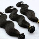 Virgin Brazilian Human Hair Extensions 7A Body Wave 18' inch Bundle