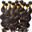 Virgin Brazilian Human Hair Extensions 6A Body Wave 20/22/24' inches 3 Bundles