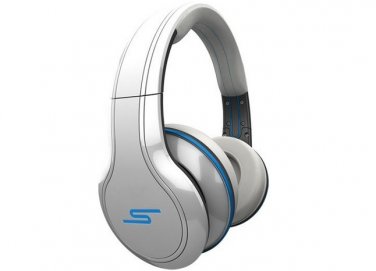 SMS Audio STREET by 50 Cent Over-Ear Wired Headphones Ghost White