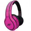 SMS Audio STREET by 50 Cent Over-Ear Wired Headphones Magenta