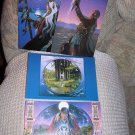 Out of Print  Charles Frizzell 4 Cards w/Envelopes Beautiful Visionary Art