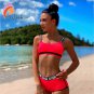 Andzhelika Bikinis Women Letter Sport Swimsuit Soft cup Bikinis Set (IROCKBAGS.COM)