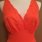 Vintage Vanity Fair nylon short nightgown chiffon back scalloped hem