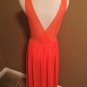 Vintage Vanity Fair nylon short nightgown chiffon back scalloped hem