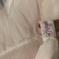 Vintage Chiffon Babydoll Short Nightgown Large Pink