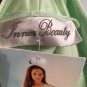 Quilted Bathrobe Green Inner Beauty long sleeve robe NWT