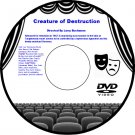 Creature of Destruction 1967 DVD Film Horror Les Tremayne Pat Delaney Aron Kincaid Scotty McKay Ne