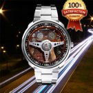 1978 MG MGB MGB ROADSTER Convertible Steering Wheel Sport Metal Watch