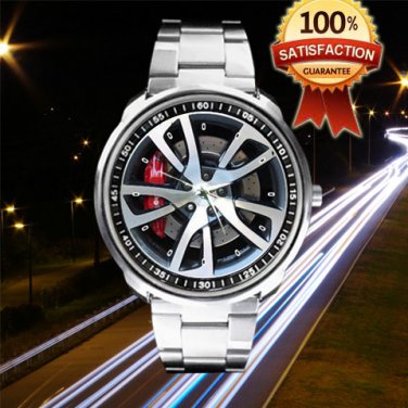 FPV GT GS F6 Wheels Rim Sport Metal Watch