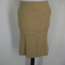 BCBG Max Azria Beige Tulip Flare Skirt 2
