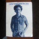 Sheet Music I Only Have Eyes For You, Cover Art Garfunkel