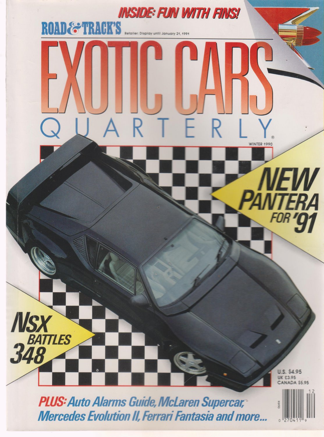 ROAD & TRACK 1990 EXOTIC CARS QUARTERLY