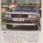 Vintage Magazine Print Ad 1982 Audi