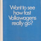 1984 VW "Want to see how fast Volkswagens really go?"