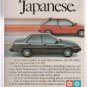 1986 Dodge Mitsubishi Colt Vintage Advertisement