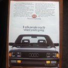 1985 Audi 4000s 4000 Classic Advertisement Print Ad