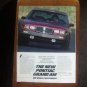 1985 Pontiac Grand Am - Classic Vintage Advertisement Ad