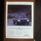 1985 Peugeot 505 advertisement, PEUGEOT 505 Turbo