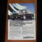 1986 NISSAN MAXIMA SE ORIGINAL VINTAGE AD