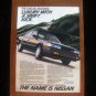 1988 NISSAN MAXIMA SE ORIGINAL VINTAGE AD