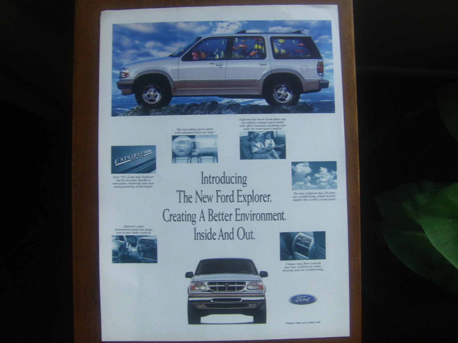 Ford explorer ads in magazines