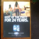 Busch Beer Host of the Party for 24 Years Magazine Print Advertisement