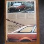 Toyota corolla liftback Vintage magazine advertisment Hatchback sr-5 deluxe