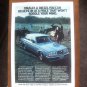 1980 Volvo "A diesel you can believe in" equestrian original print ad