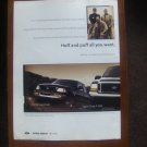 Ford Trucks Official Truck of Nascar Magazine Advertisement