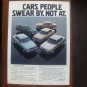 1980 Volvo GT - Swear - Classic Vintage Advertisement Ad