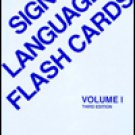 Sign Language Flash Cards  by Harry W. Hoemann