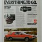 VINTAGE 1979 DODGE CHALLENGER PAPER MAGAZINE AD