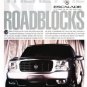 2000 Cadillac Escalade - roadblocks - Vintage Advertisement Ad