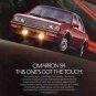 1984 Cadillac Cimarron Nice Vintage Car Ad