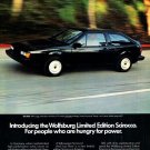 1983 VOLKSWAGEN VW SCIROCCO—WOLFSBURG EDITION | VINTAGE MAGAZINE AD
