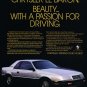 1988 Chrysler LeBaron Coupe - Classic Vintage Car Advertisement Ad