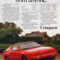 1987 Chrysler Conquest it Vintage Advertisement Ad