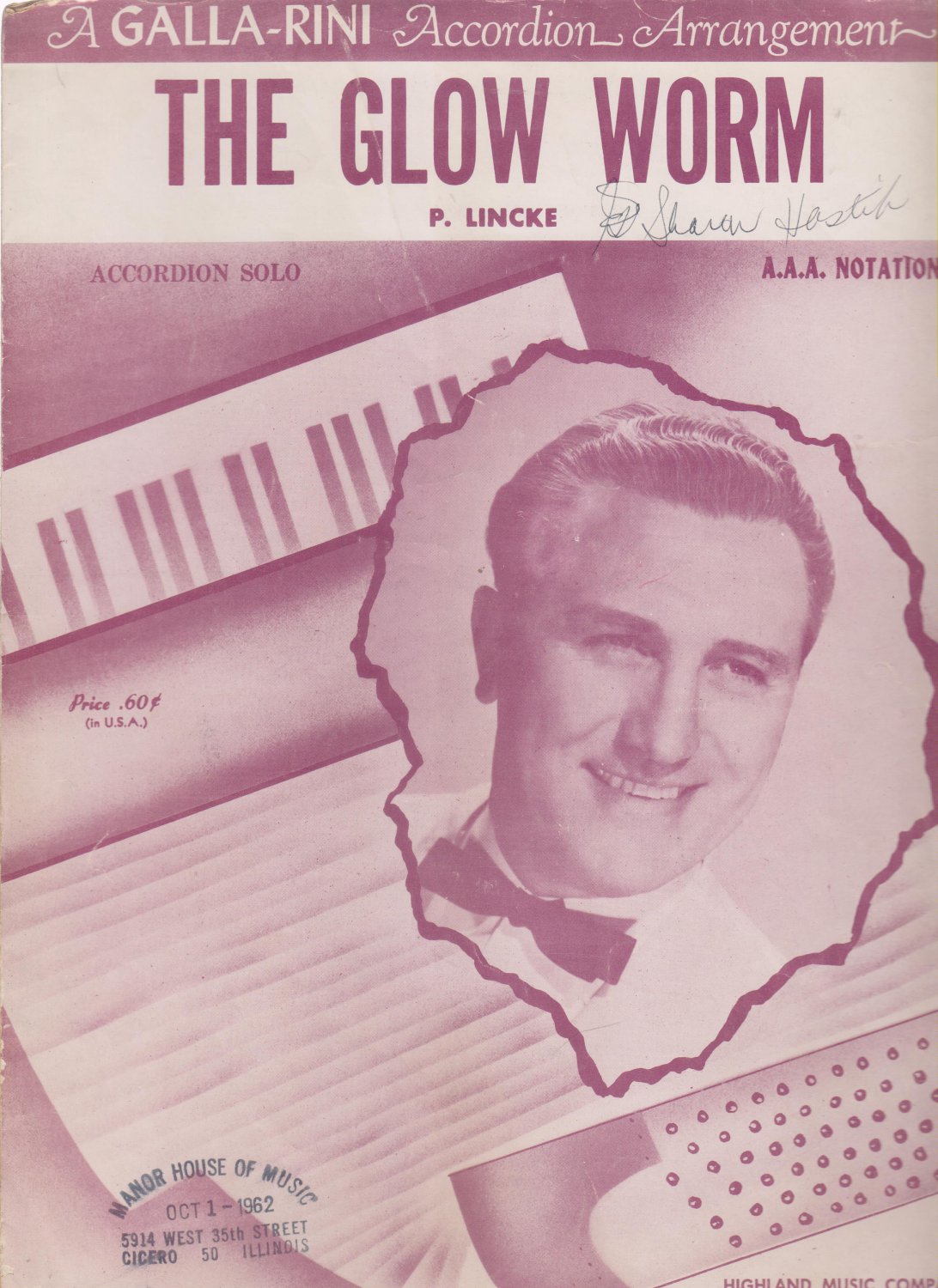 The Glow-Worm [Sheet Music]