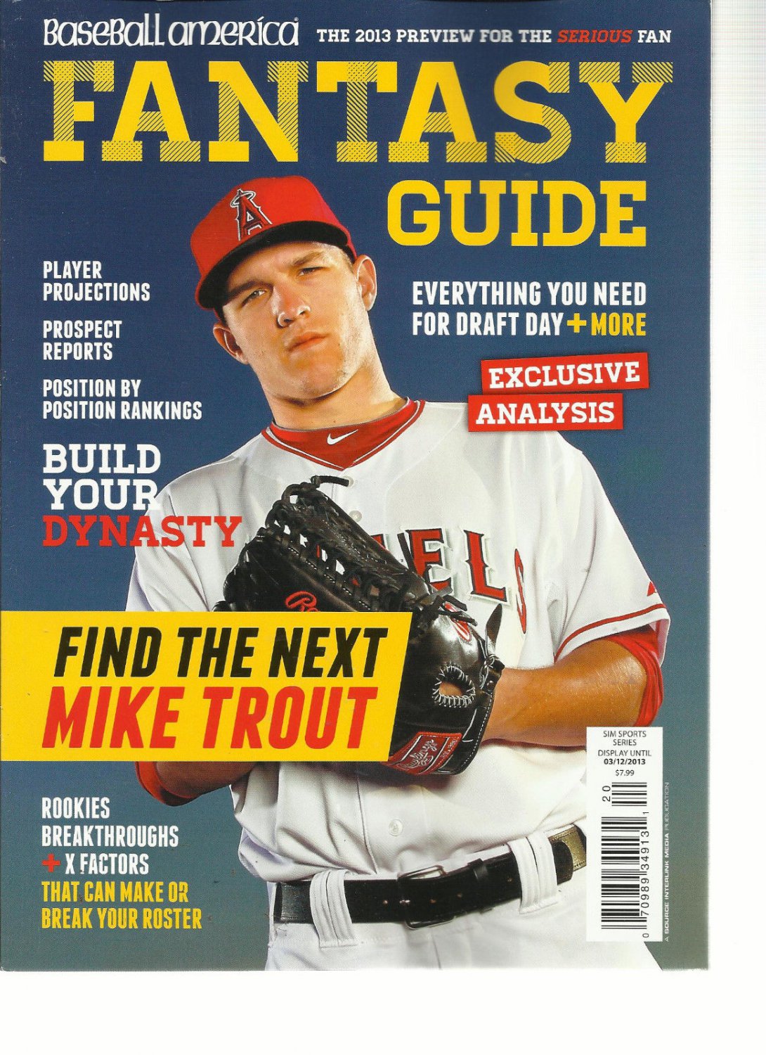 Baseball America Fantasy Guide 2013