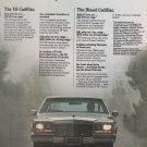 1981 CADILLAC CARS V6 and Diesel vintage ad