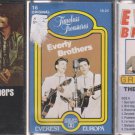 EVERLY BROTHERS CASSETTE LOT (3) GREATEST HITS