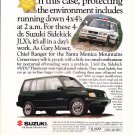 1993 Suzuki Sidekick JLX 4-door 4x4 Original Magazine Advertisement