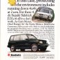 1993 Suzuki Sidekick JLX 4-door 4x4 Original Magazine Advertisement