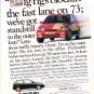 1991 Suzuki Swift GT - fast lane - Classic Vintage Advertisement