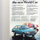 World Praise for the new World Car Magazine Advertisement