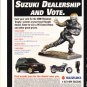 Suzuki Heisman Trophy Winner Magazine Advertisement