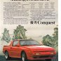 Chrysler Conquest  Magazine Advertisement