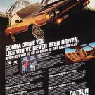 Vintage Datsun 200 SX Magazine Advertisement