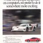 Toyota Vintage Magazine Advertisement on Fast Track
