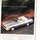 Jaguar Magazine Advertisement